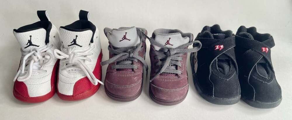 Jordan Retro Baby Shoes Size 5C Bundle Lot of 3